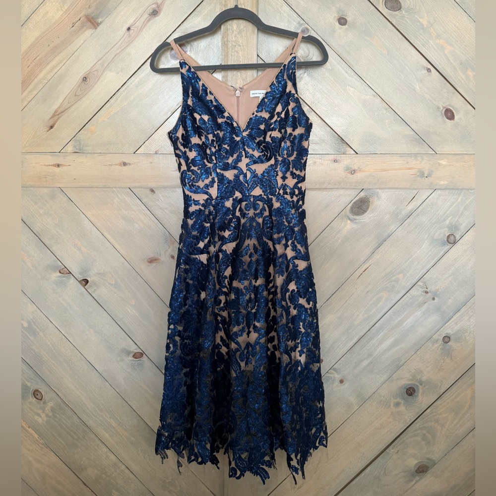 Dress the Population midi cocktail dress